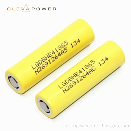 18650 3.7v 2500mAh rechargeable li ion battery cell
